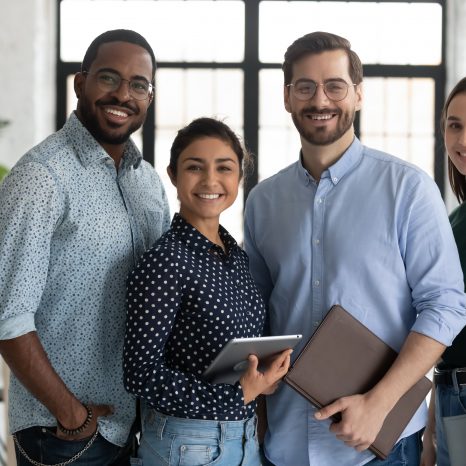 A group of insurance professionals at Find The Plan are ready to help you navigate the health coverage market.